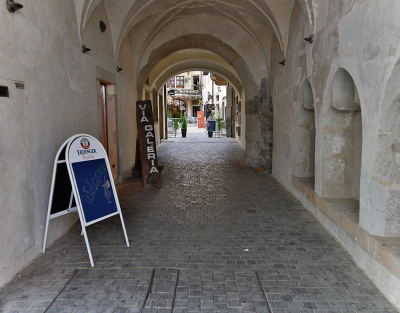 The Thai massage parlour at the end of the tunnel
