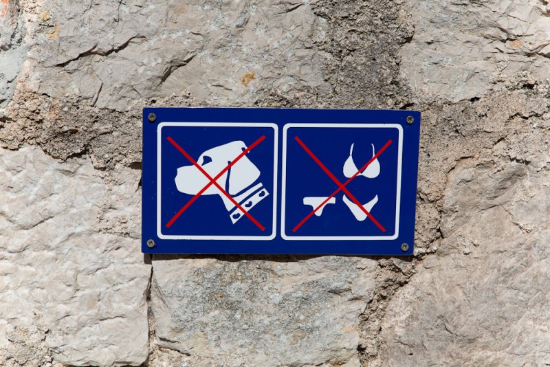 What isnt allowed in the church