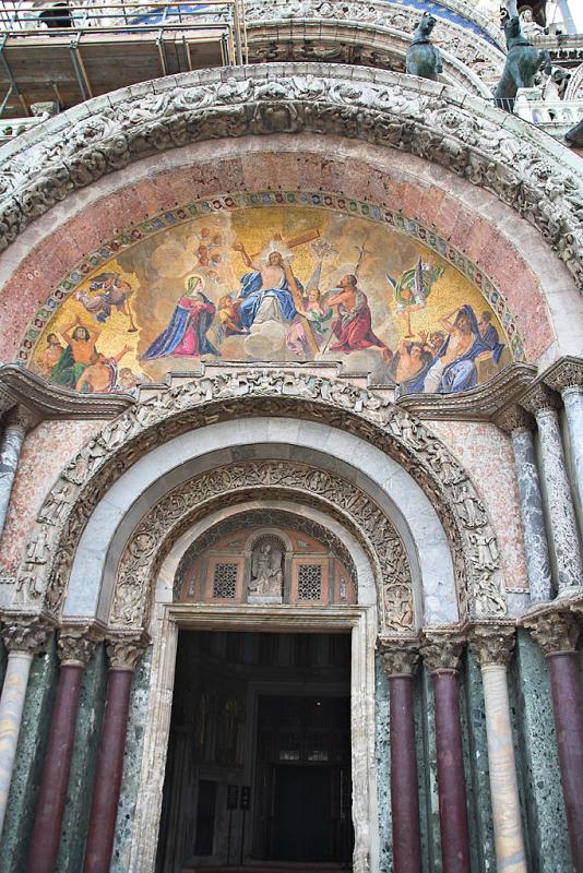 Basilica entrance