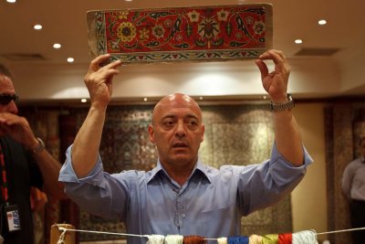Turkish rug salesman