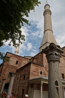 St. Sophia's - once a church, then a mosque, now a museum
