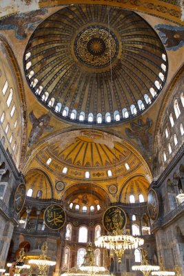 St. Sophia's - once a church, then a mosque, now a museum