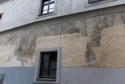 An old mural
