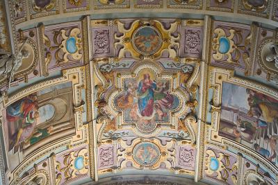 St. Francis' Basilica Ceiling detail