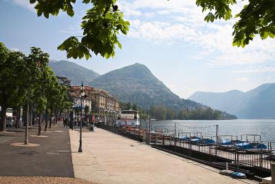 Lake Lugano, Switzerland and Como, Italy