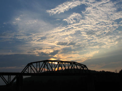 Sunrise on the Tennessee River