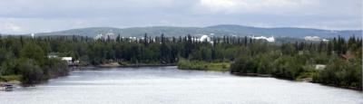 University of Alaska from the Chena River