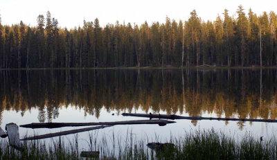 Summit Lake Sunset