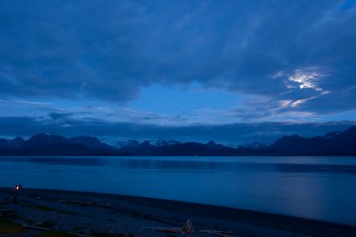 Moonrise in Homer