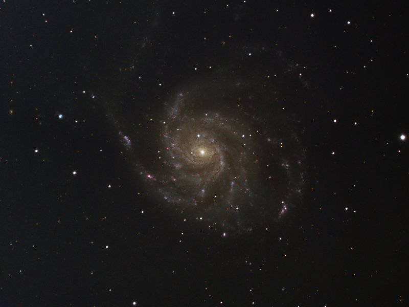M101 - Pinwheel Galaxy  19 & 21-May-2011
