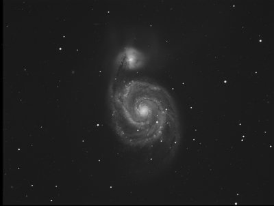 M51 - The Whirpool Galaxy 25-Apr-2011 