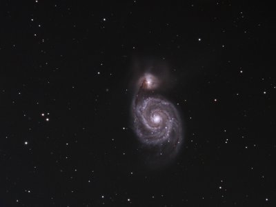 M51 - The Whirlpool Galaxy  28 & 30-May-2011