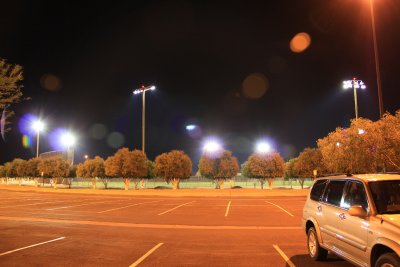 From the edge of the parking lot. (21-Jul-2011; 9:18pm)  