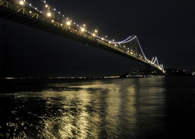 Bridge over frigid waters!