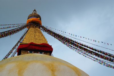 Bodnath stupa, Kathmandu (Nepal)
