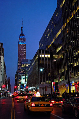 Empire State twilight