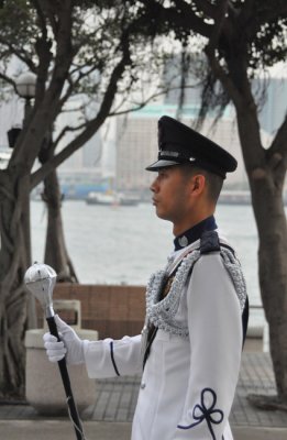 HongKong Police band leader