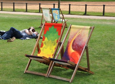 Striking new deck chairs