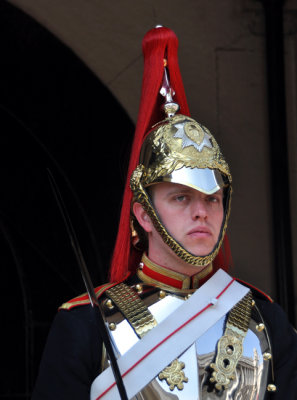 Household Cavalry guard London