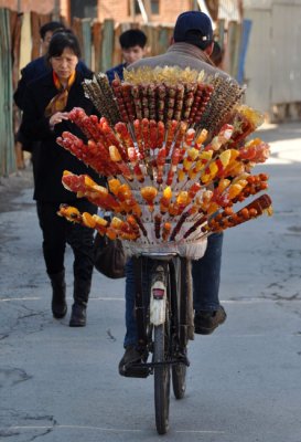 Candy treats on wheels