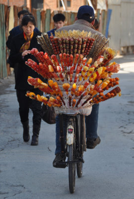 Mobile candy in Beijing suburb