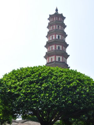 Ming dynasty pagoda Lotus Hill Guangdong