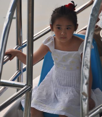 Little Princess boating in Beijing