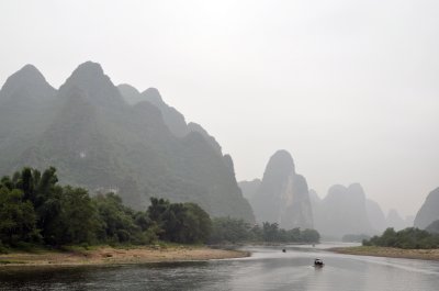 Foggy day near Guilin
