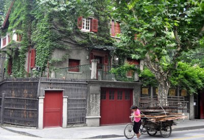 Zhou Enlai old home in Shanghai French Quarter