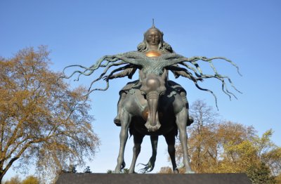 Genghis Khan invades Marble Arch
