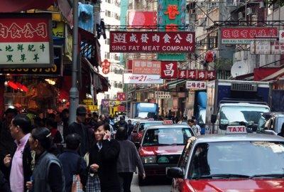 Chaos of Wan Chai Road
