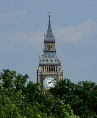 Big Ben from Hyde Park