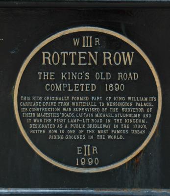 Old road sign