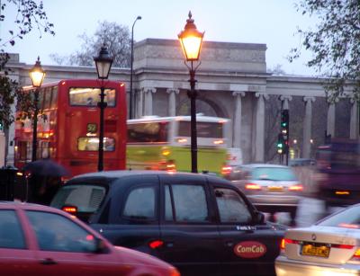 Traffic at the corner