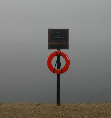 Foggy day in London town