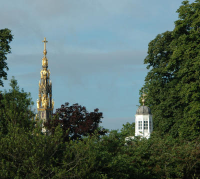 Spires in Kensington Gardens