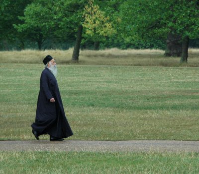 Walking to worship