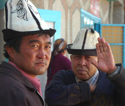 Unique Kyrgyz hats
