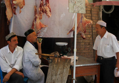Kashgars leading butcher
