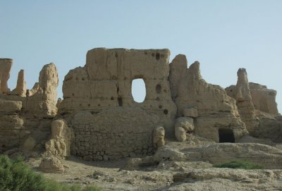 More of the ruined city