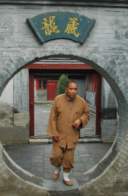 Monk at the centre