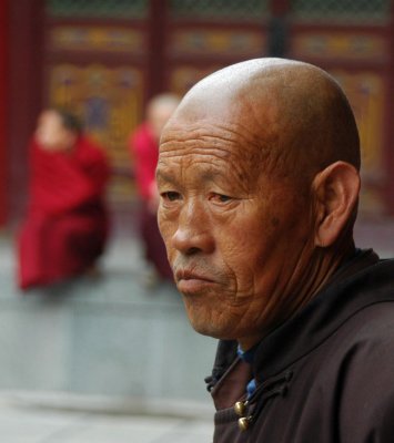 Chinese monk