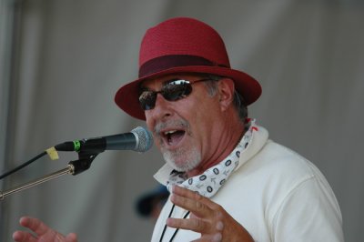 US folk festival singer