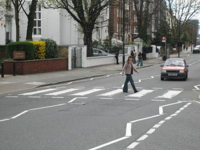 Back across Abbey Road