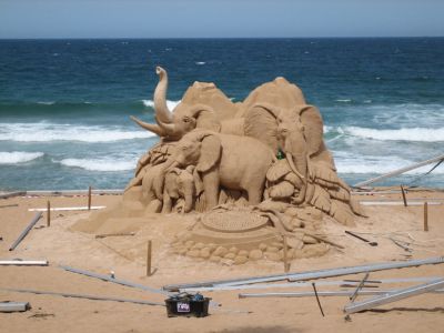 Sand Sculpture - Palm Beach NSW