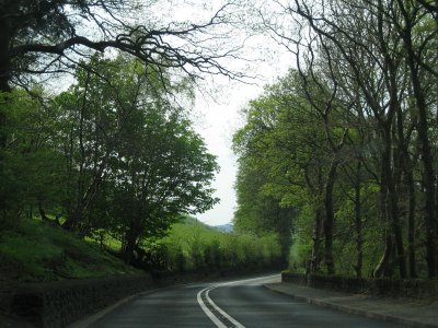 a Welsh country road...