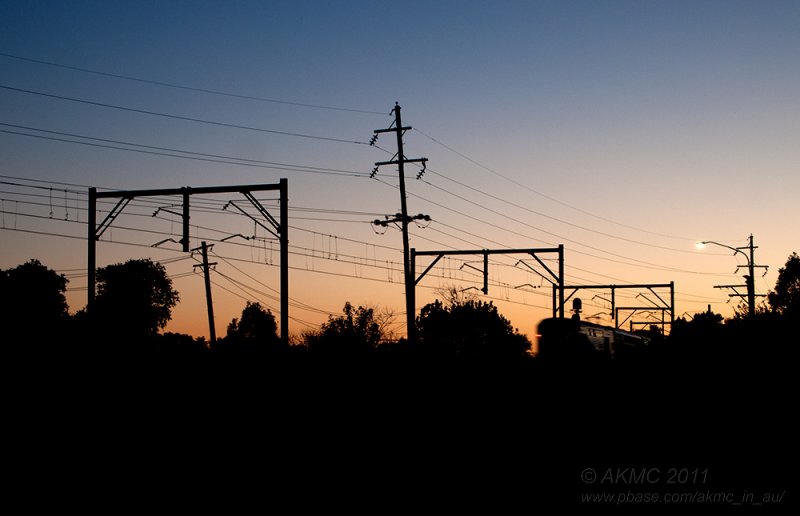 110505_061147_4559 Silhouette Of A City Train, Dawn (Thu 05 May)