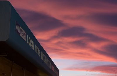 14843 Sunrise Over WIN Stadium