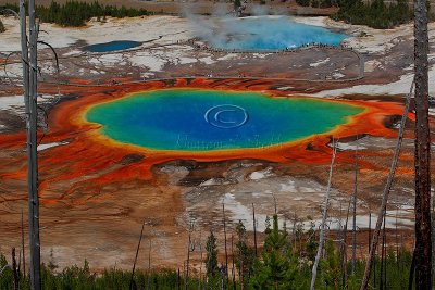 Grand Prismatic Spring, Yellowstone NP - September 2011