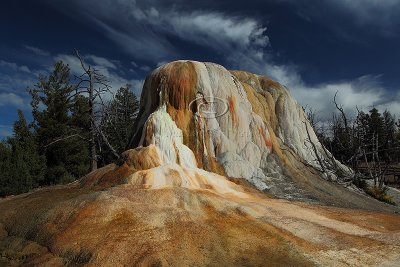 Orange Mound, Yellowstone NP - September 2011